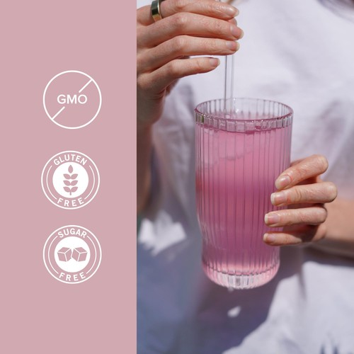 Sixways Marine Collagen Powder, Pure Wild Marine Collagen, Raspberry