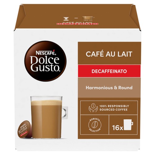 Dolce Gusto Cafe Au Lait Decaf