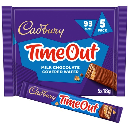 Cadbury Timeout Milk Chocolate Covered Wafer