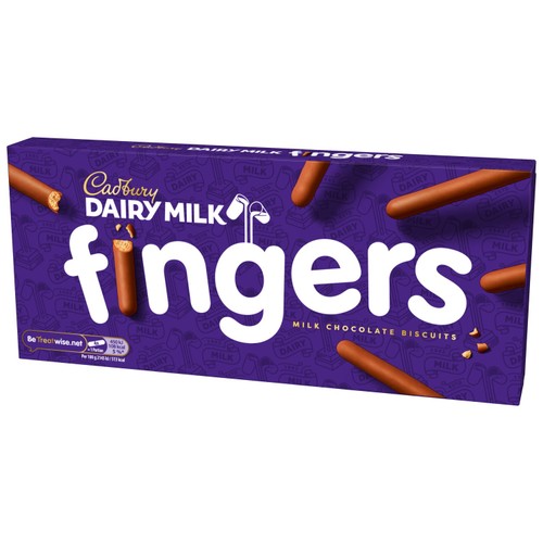 Cadbury Dairy Milk Fingers Milk Chocolate Biscuits