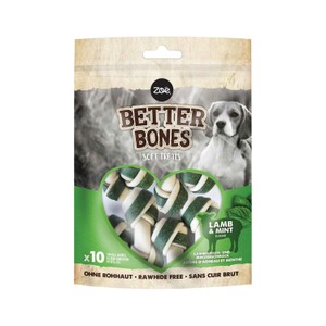 Zeus Better Bones Rawhide Alternative Lamb with Mint 7.5cm