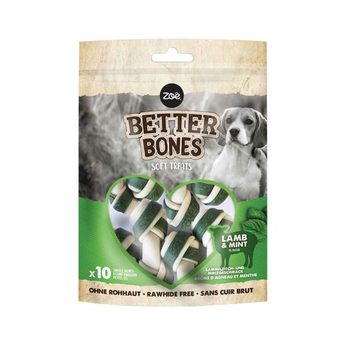 Zeus Better Bones, Rawhide Alternative, Lamb with Mint 7.5cm