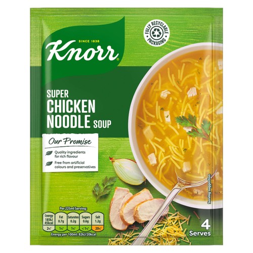 Knorr Super Chicken Noodle Soup, 51g Knorr Super Chicken Noodle Soup, 51g