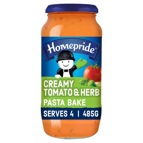 Homepride Creamy Tomato & Herb Pasta Bake Sauce