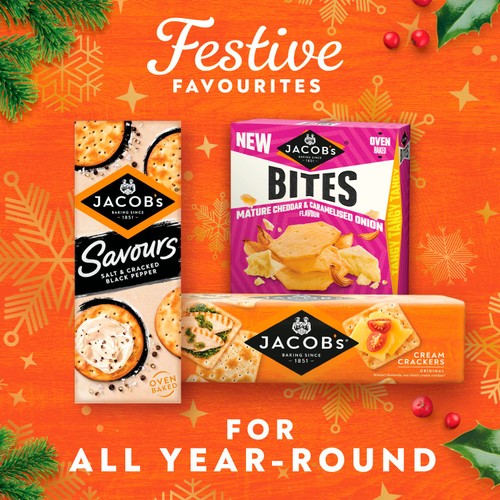 Jacob's Biscuits for Cheese 8 Variety Assortment