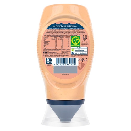 Hellmann's Spicy Ranch Mayo Squeezy