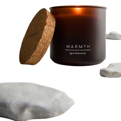 M&S Warmth Refillable Candle, Amber