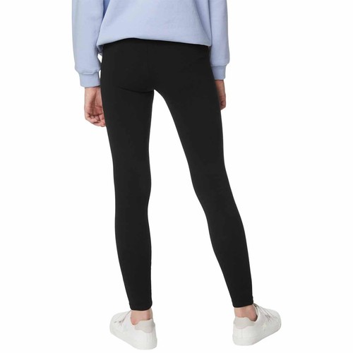 M&S Girls Cotton Rich Leggings, 11-12 Years, Black