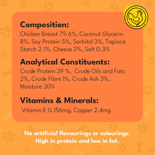 Pet Munchies Chicken & Cheese Dog Treats