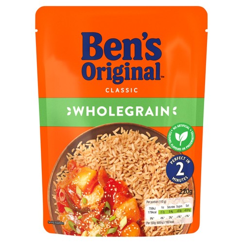 Ben's Original Wholegrain Microwave Rice