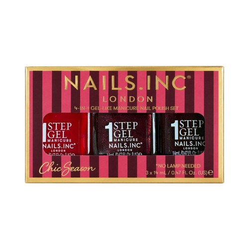 Nails.INC Chic Season 3-Piece Nail Polish Gift Set