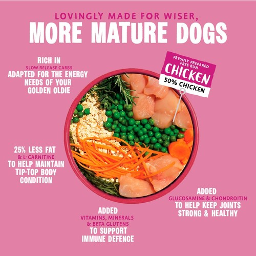 Barking Heads Golden Years Dry Dog Food 