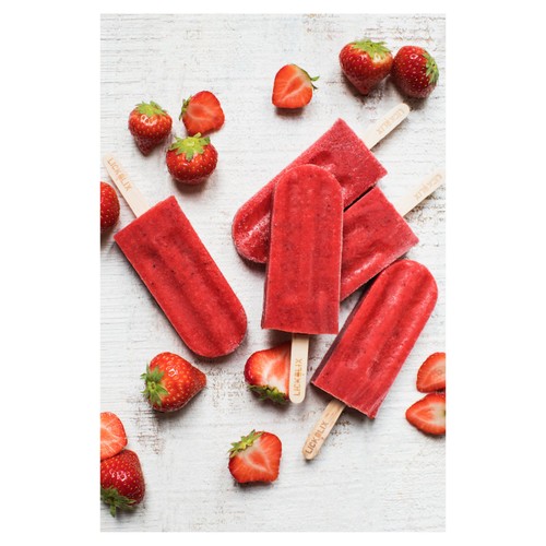 Lickalix & Mr Men Organic Super Strawberry Ice Lollies