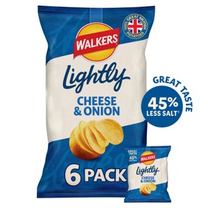 Walkers Cheese & Onion Multipack 6pk