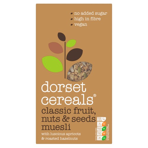 Dorset Cereals Classic Fruit, Nuts&Seeds Muesli No Added Sugar Cereal