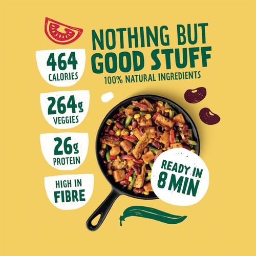 Lazy Vegan Mexican Ready Meal