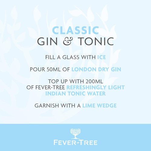 Fever-Tree Refreshingly Light Indian Tonic Water