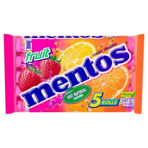 Mentos Chewy Fruit Sweets Multipack 