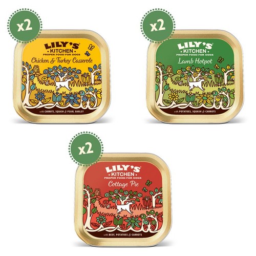 Lily's Kitchen Classic Dinners for Dogs Multipack