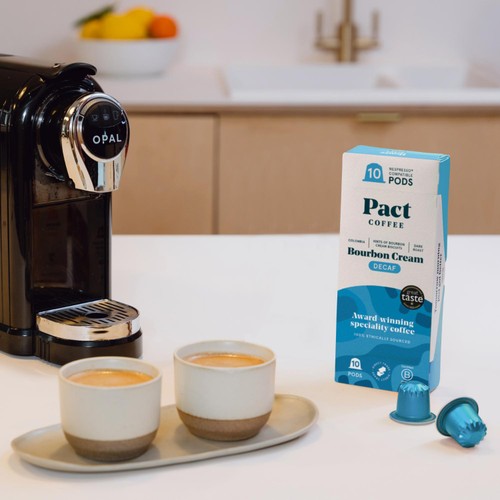 Pact Coffee Bourbon Cream Decaf Pods 10s