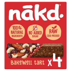 Nakd Bakewell Tart Wholefood Bars