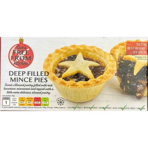 Gluten Free Kitchen Vegan Mince Pies Ocado
