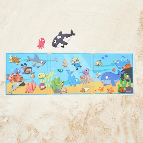 The Seabed, Magneti'stories, Magnetic Book With 30 Magnets