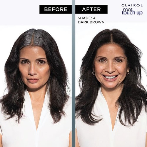 Clairol Root Touch-Up Permanent Hair Dye 4R Dark Auburn, Full Coverage