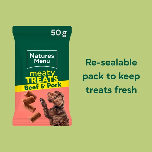 Natures Menu Meaty Treats Beef