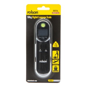Rolson 50kg Digital Luggage Scale
