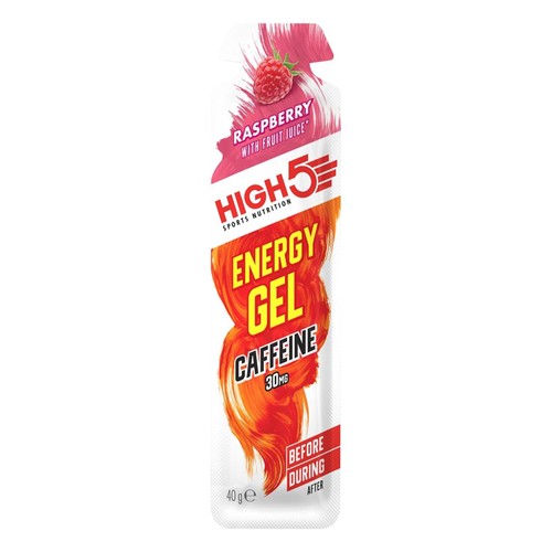 HIGH5 Energy Gel Caffeine Raspberry