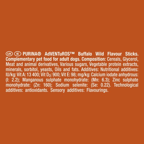 Adventuros Sticks Buffalo Dog Treats
