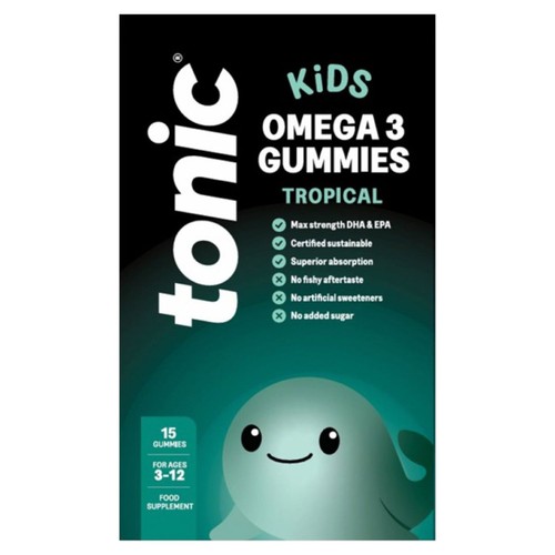 Tonic Health Omega 3 Kids Tropical Gummies