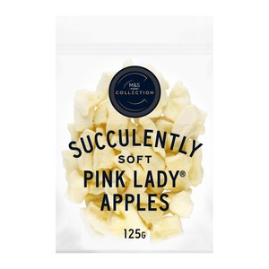 Soft Pink Lady Apple Slices