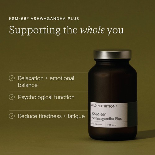 Wild Nutrition Food-Grown Ashwagandha