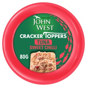 John West Cracker Toppers Tuna Sweet Chilli