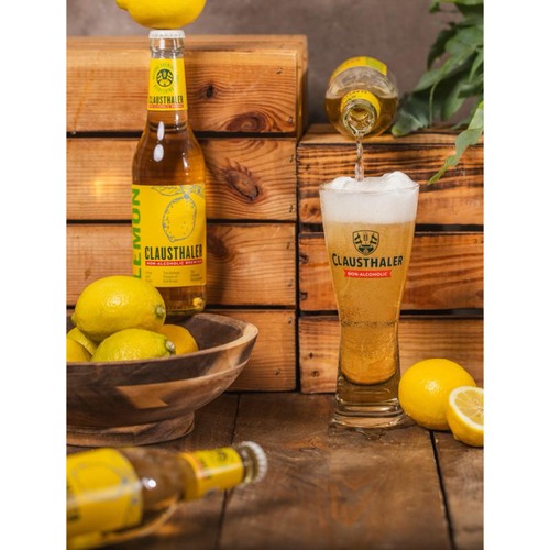 Clausthaler Lemon Citrus Radler Alcohol Free 0.0%