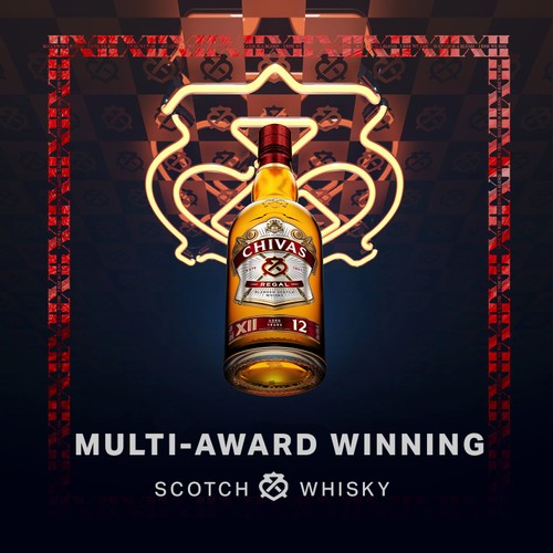 Chivas Regal 12 Year Old Blended Scotch Whisky
