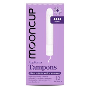 Mooncup Organic Cotton Applicator Tampons Heavy