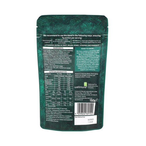 Holland & Barrett Immunity Superfood Blend "with Benefits" Powder