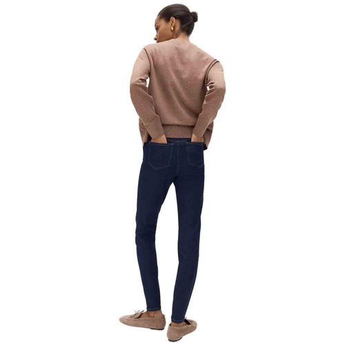M&S High Waisted Jegging, 8, Dark Indigo
