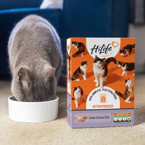 HiLife It's Only Natural Kitten Food - Tender Chicken