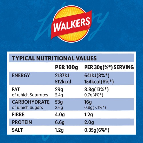 Walkers Cheese & Onion Sharing Bag Crisps