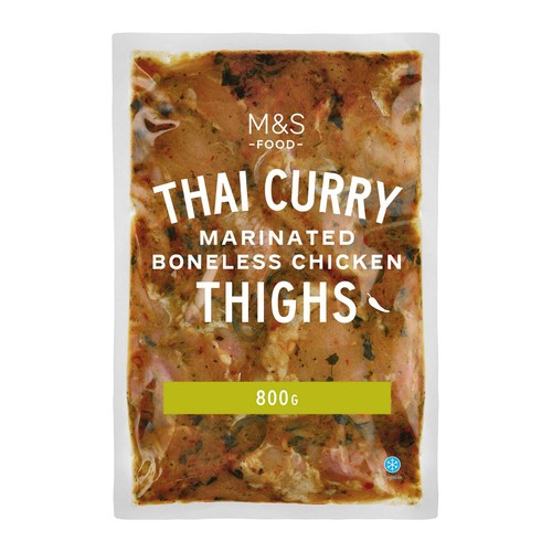 M&S Thai Curry Chicken Thighs - Bags of Flavour
