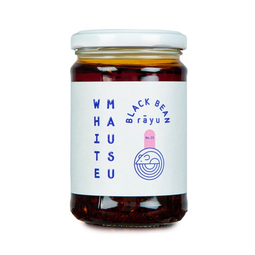 White Mausu Black Bean Rayu Chilli Oil