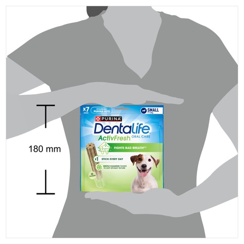 Dentalife ActivFresh Small Dental Chicken Dog Chews 