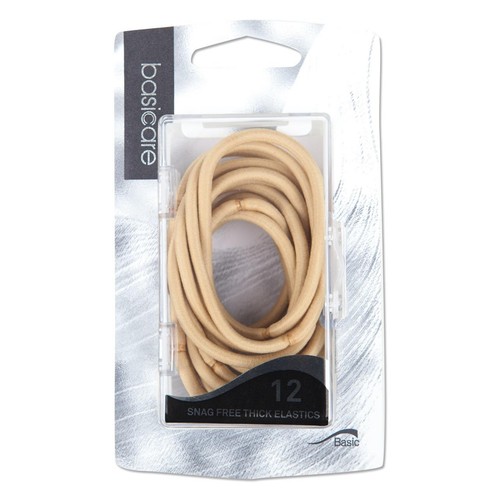 Thick Snag Free Hair Bands, Blonde