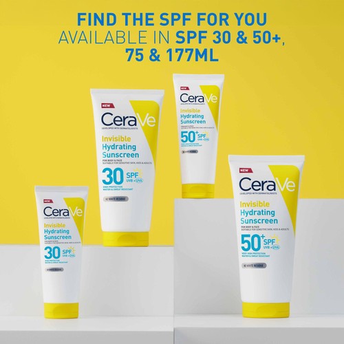 CeraVe Invisible Hydrating Sunscreen SPF 50