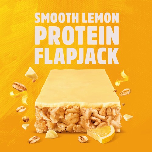 TREK Smooth Lemon Protein Flapjacks Multipack