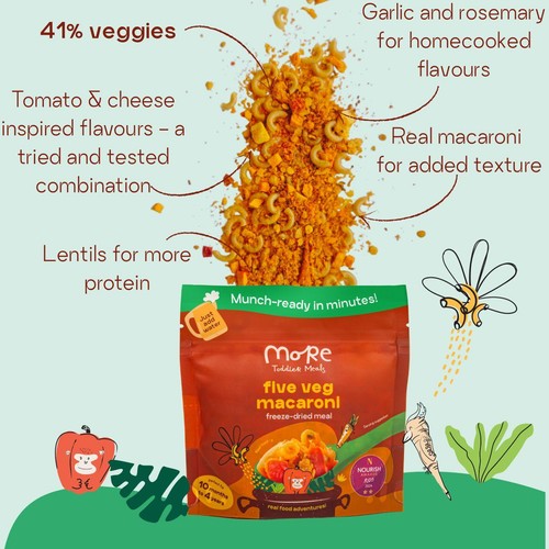 More Toddler Meals, Five Veg Macaroni